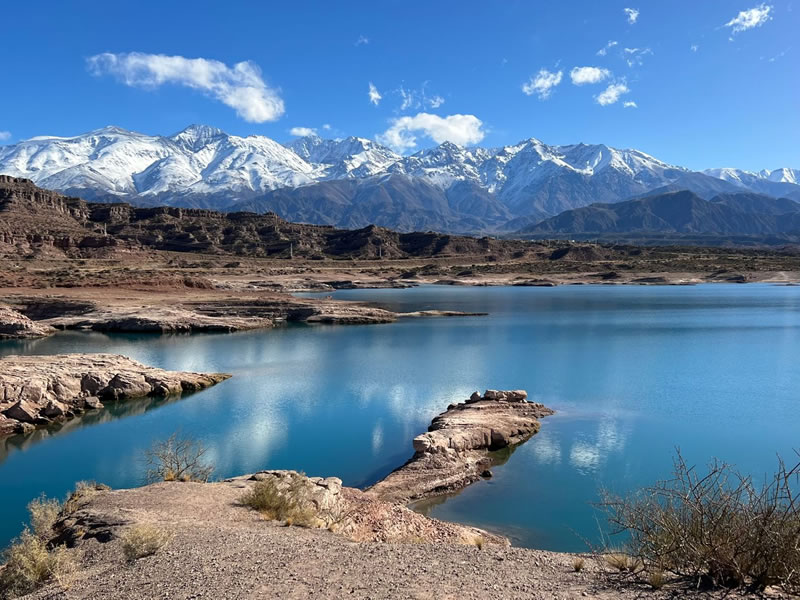 Los Andes desde Potrerillos