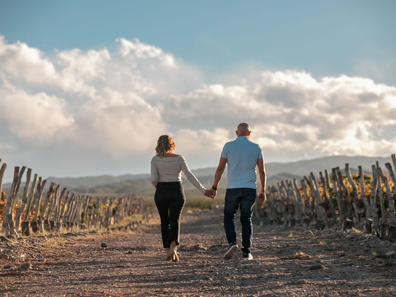 Caminata de relax entre viñedos