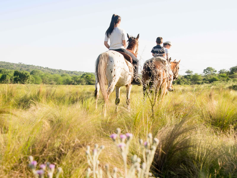 Cabalgatas en las sierras